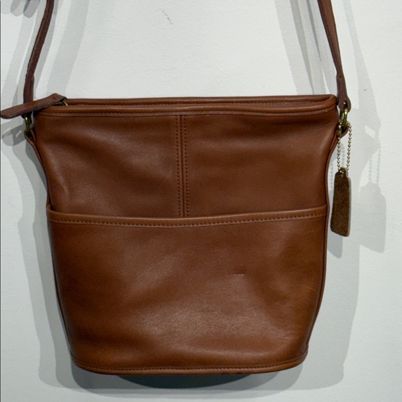 Coach Tan Leather Crossbody - Picture 4 of 11